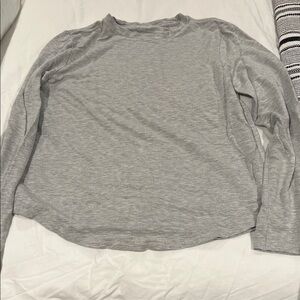 Lululemon sweatshirt gray size 8